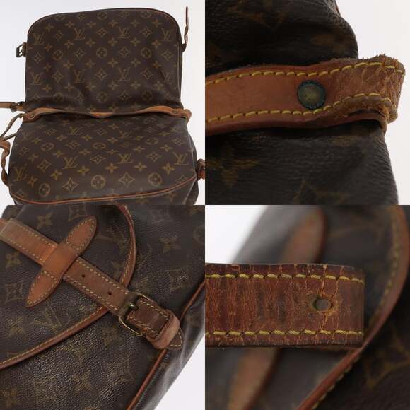 LOUIS VUITTON Monogram Saumur 30 Shoulder Bag M42256 - Picture 12 of 13